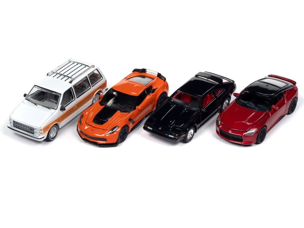 Auto World Premium 2024 Set A of 6 pieces Release 2 1/64 Diecast Model Cars by Auto World view 2