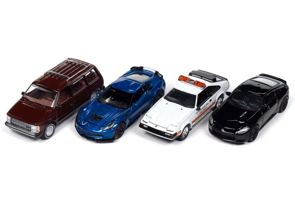 Auto World Premium 2024 Set B of 6 pieces Release 2 1/64 Diecast Model Cars by Auto World view 2