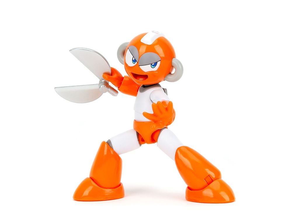 Cut Man 4.5" Moveable Figure with Accessories and Alternate Head and Hands "Mega Man" (1987) Video Game Model by Jada view 3