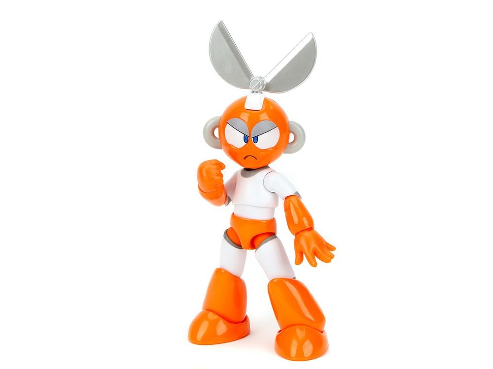 Cut Man 4.5" Moveable Figure with Accessories and Alternate Head and Hands "Mega Man" (1987) Video Game Model by Jada view 4