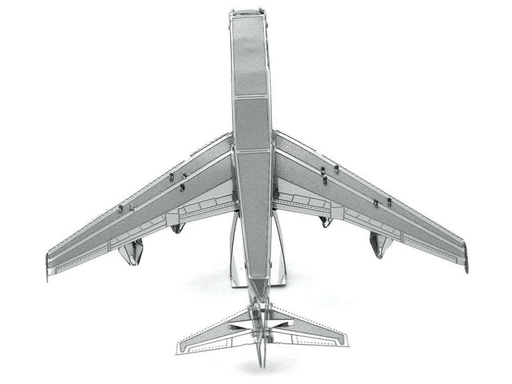 Model Kit Boeing 747 Commercial Aircraft (Easy Difficulty) Steel Model by Metal Earth view 2