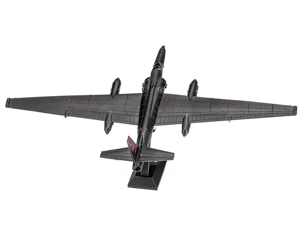 Model Kit Lockheed Martin U-2 Dragon Lady Aircraft "United States Air Force" (Moderate Difficulty) Steel Model by Metal Earth view 3