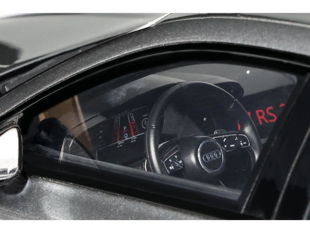 Audi ABT RS3-R Daytona Gray Metallic 1/18 Model Car by GT Spirit view 2