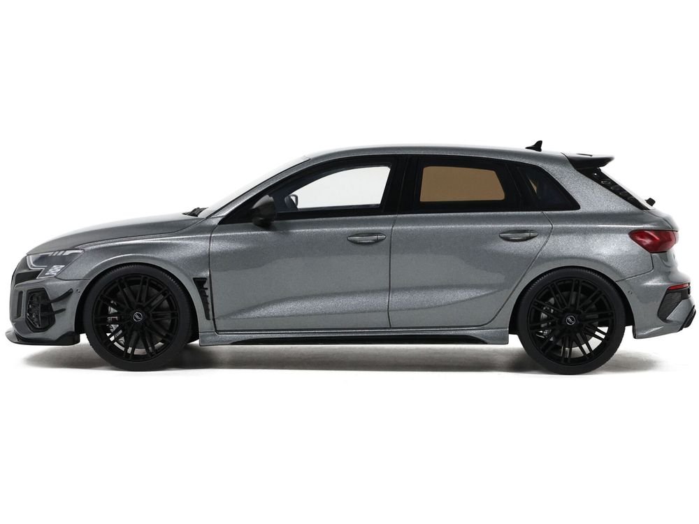 Audi ABT RS3-R Daytona Gray Metallic 1/18 Model Car by GT Spirit view 5