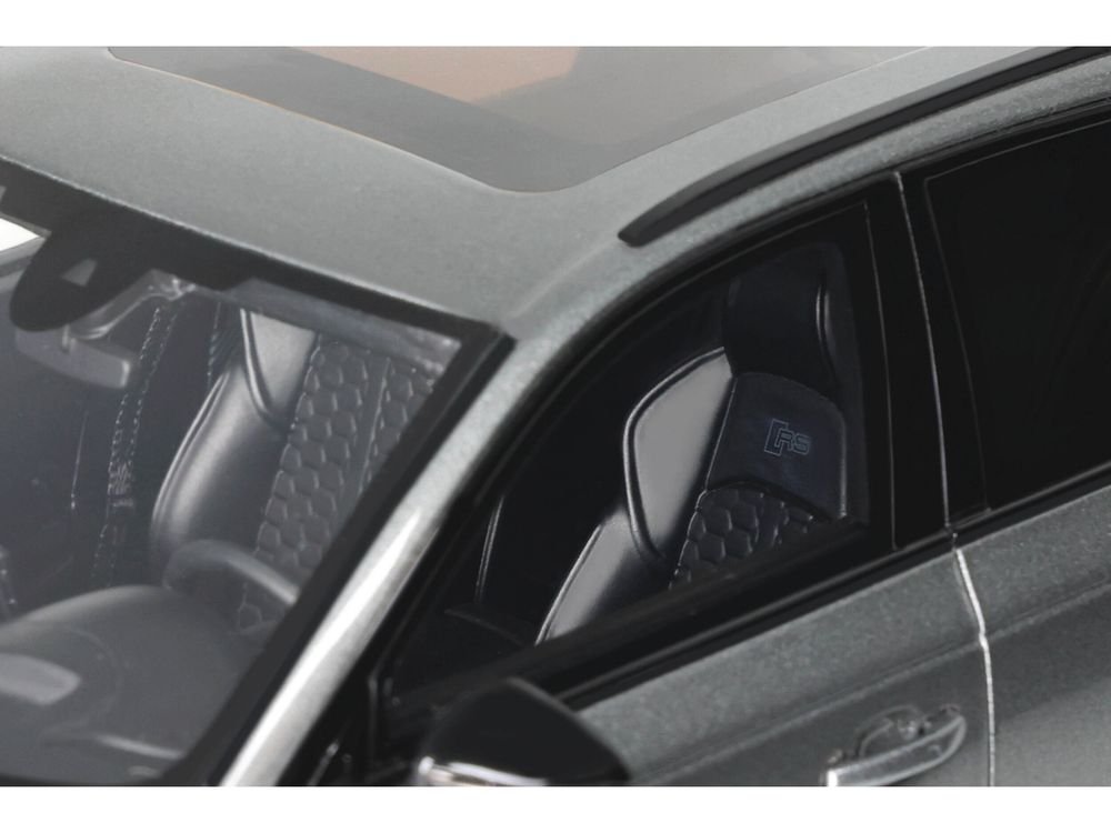 Audi RS 4 Competition Gray Metallic 1/18 Model Car by GT Spirit view 3