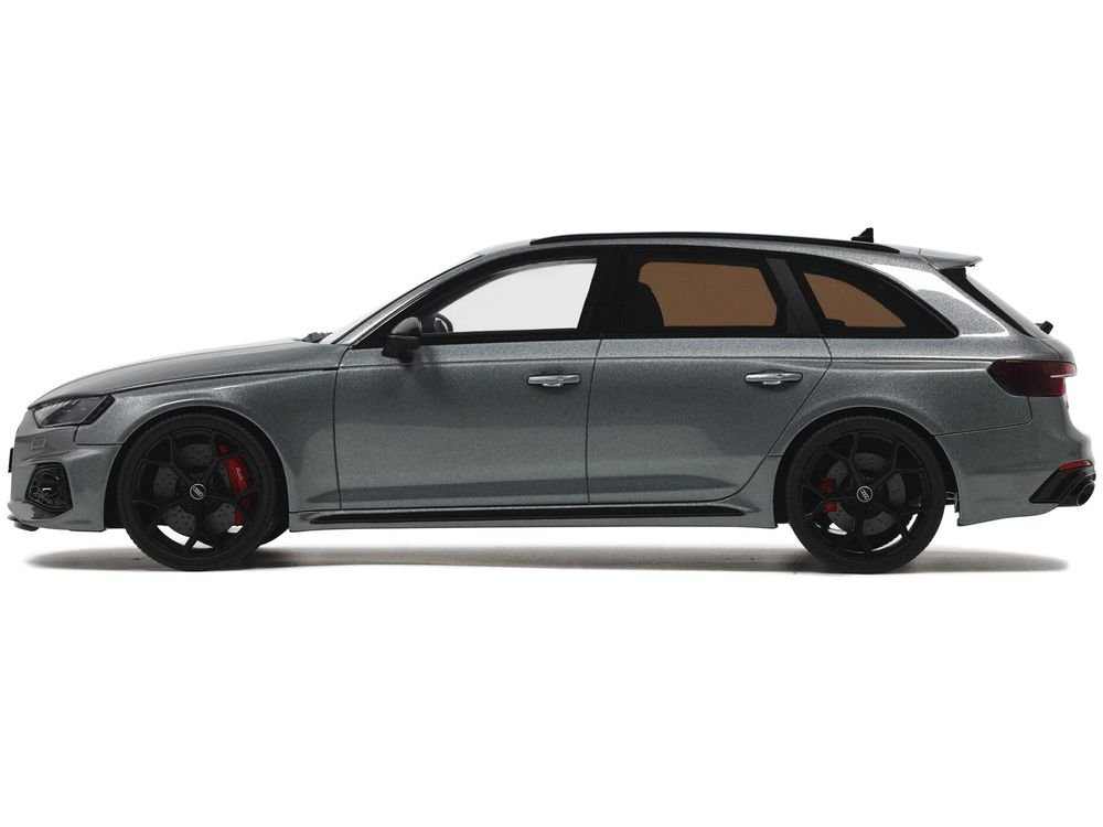 Audi RS 4 Competition Gray Metallic 1/18 Model Car by GT Spirit view 4