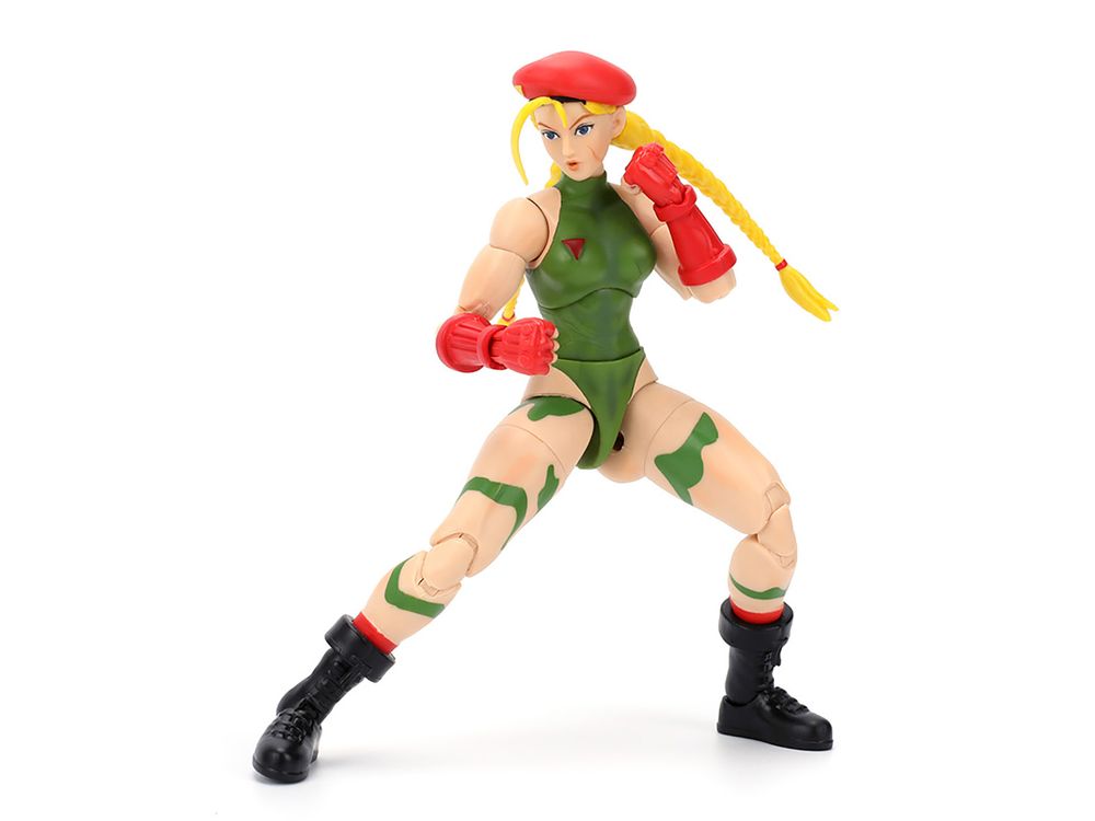 Cammy 6" Moveable Figure with Accessories and Alternate Head and Hands "Ultra Street Fighter II: The Final Challengers" (2017) Video Game Model by Jada view 4
