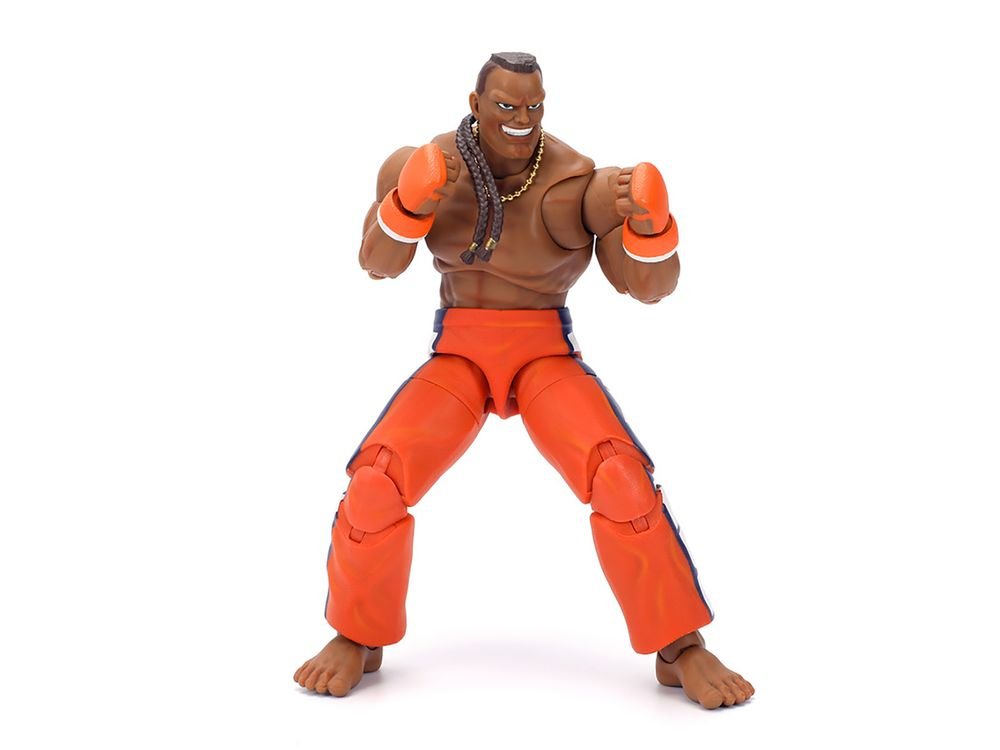 Dee Jay 6" Moveable Figure with Accessories and Alternate Head and Hands "Ultra Street Fighter II: The Final Challengers" (2017) Video Game Model by Jada view 3