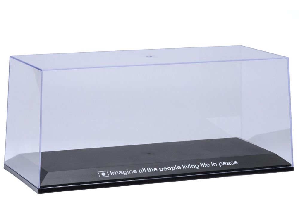 Collectible Display Show Case with Black Plastic Base and Gold "LBWK" Logo for 1/18-1/24 Scale Model Cars by Autoart view 2