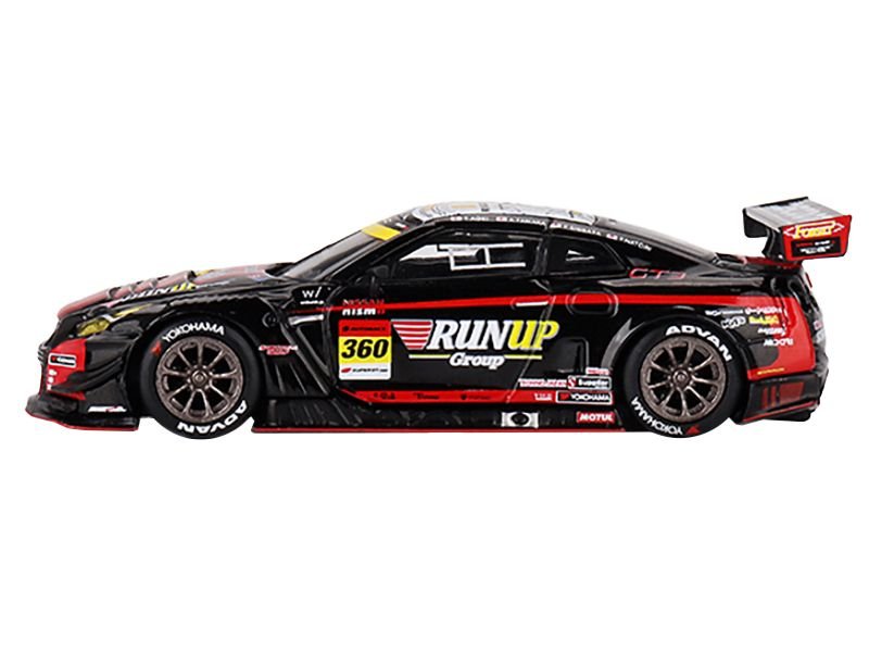 Nissan GT-R NISMO GT3 #360 Takayuki Aoki - Atsushi Tanaka - Takuya Otaki - Yusaku Shibata "Tomei Sports" "Super GT Series" (2023) Limited Edition 1/64 Diecast Model Car by Mini GT view 2