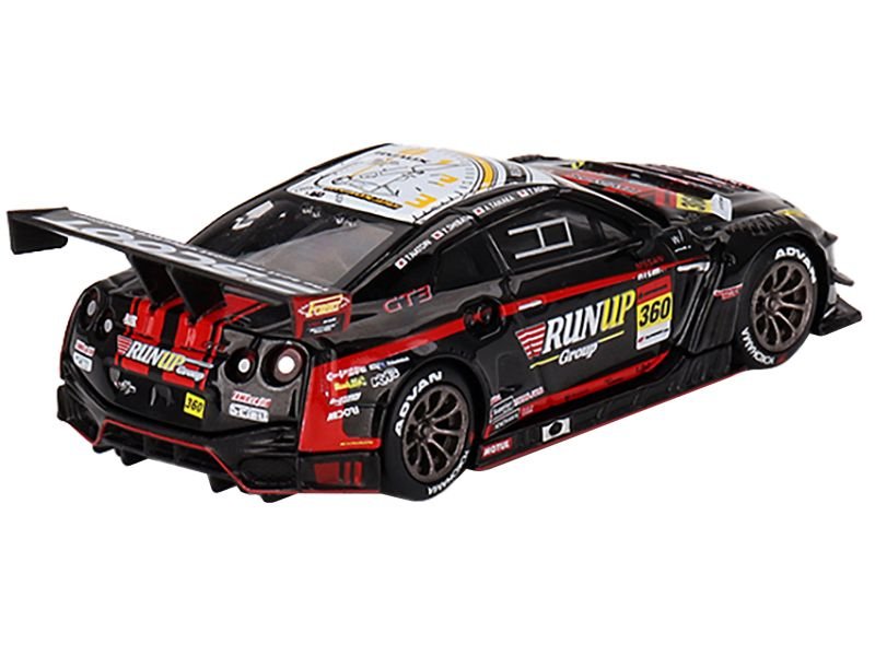 Nissan GT-R NISMO GT3 #360 Takayuki Aoki - Atsushi Tanaka - Takuya Otaki - Yusaku Shibata "Tomei Sports" "Super GT Series" (2023) Limited Edition 1/64 Diecast Model Car by Mini GT view 3
