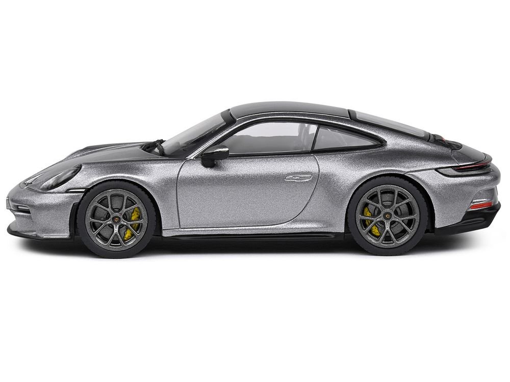 Porsche 911 (992) GT3 Touring GT Silver Metallic 1/43 Diecast Model Car by Solido view 2