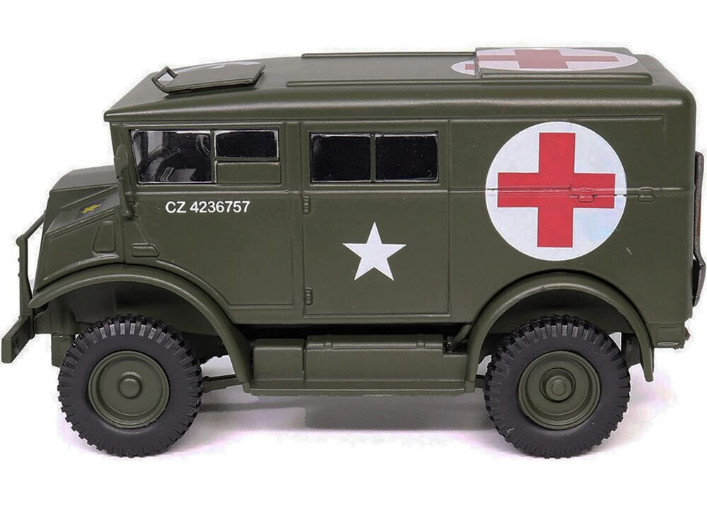 Chevrolet C8A Ambulance Olive Drab "United States Army" 1/43 Diecast Model by Militaria Die Cast view 2