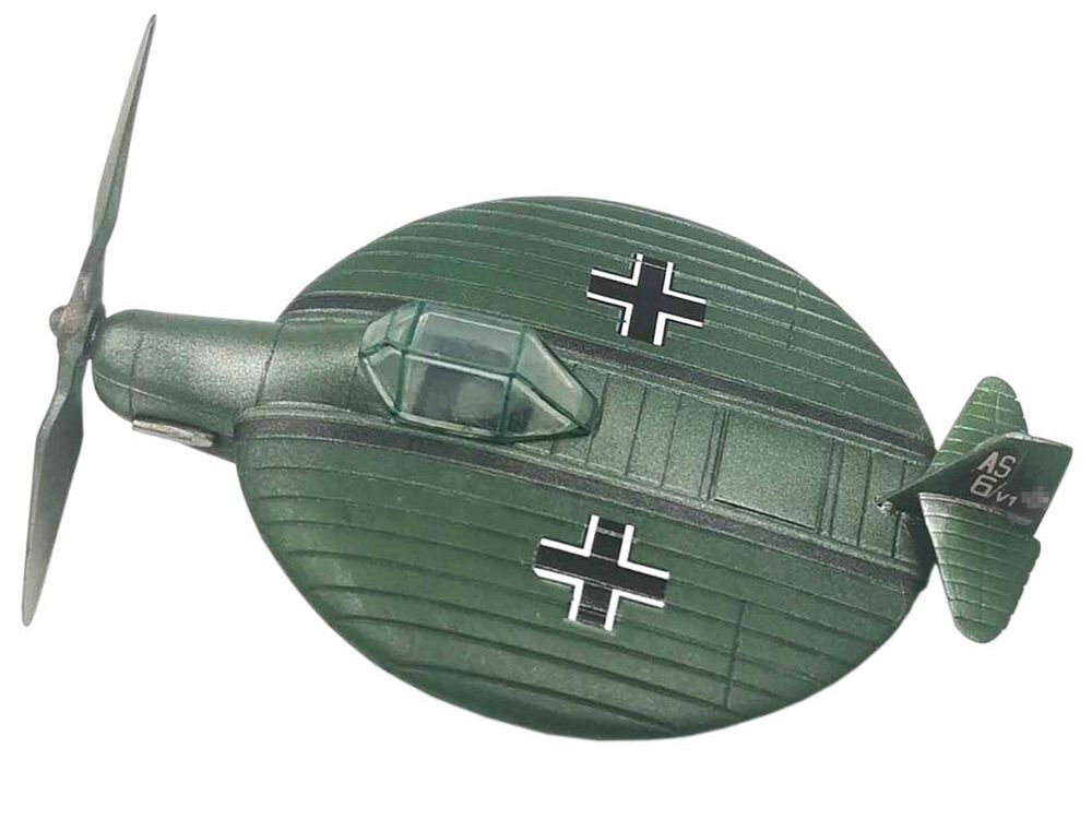 Sack AS-6 Aircraft Prototype "German Luftwaffe" 1/72 Model by Luft-X view 2