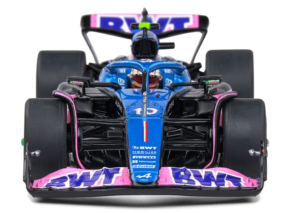 Alpine A523 #10 Pierre Gasly "BWT" 3rd Place Formula One F1 "Dutch GP" (2023) 1/43 Diecast Model Car by Solido view 4
