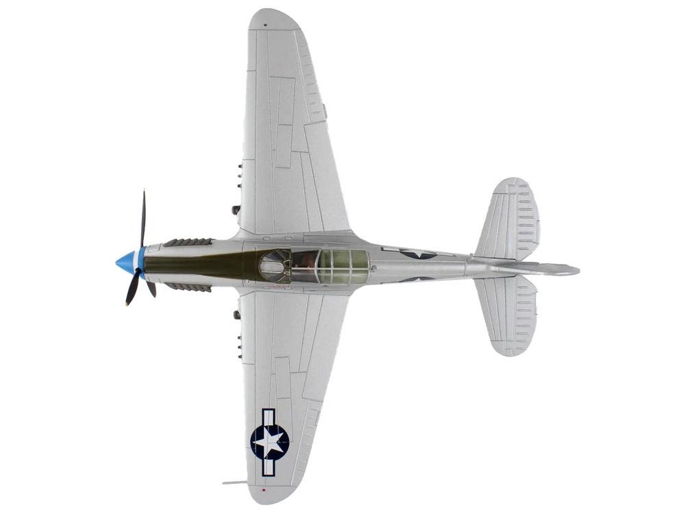 Curtiss P-40N Warhawk Fighter-Bomber Aircraft "Major Gerald Johnson 49th Fighter Group Philippines" (1944) United States Army Air Forces "Air Power Series" 1/72 Diecast Model by Hobby Master view 2