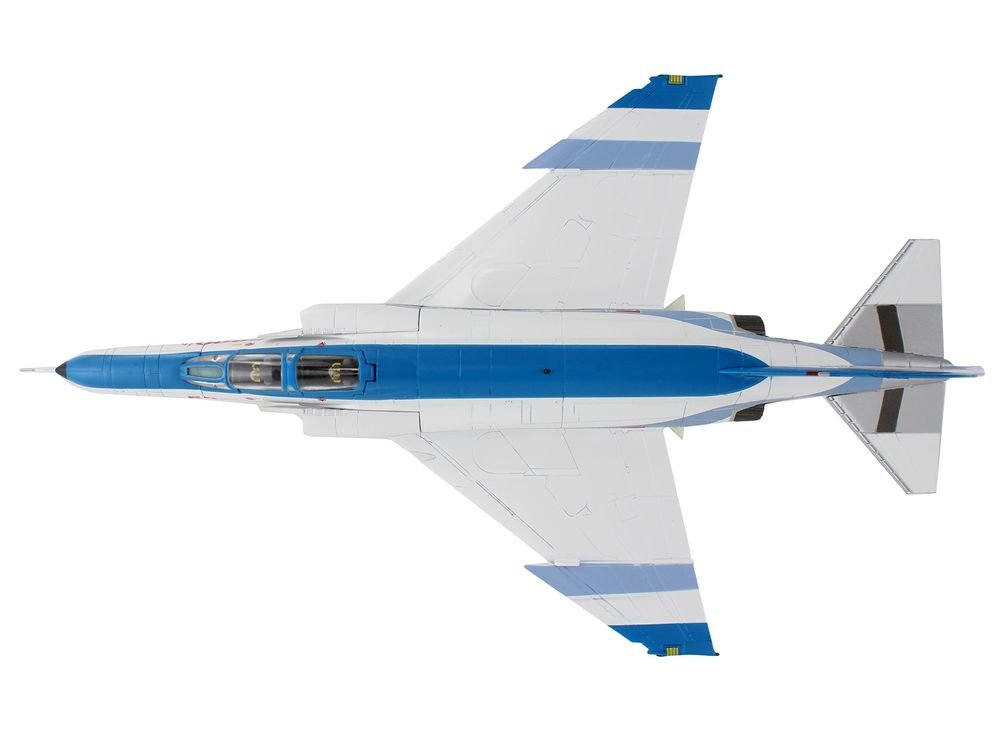 McDonnell Douglas F-4E Phantom II Fighter-Bomber Aircraft "70290 5000th Phantom St Louis" (1978) United States Air Force "Air Power Series" 1/72 Diecast Model by Hobby Master view 3