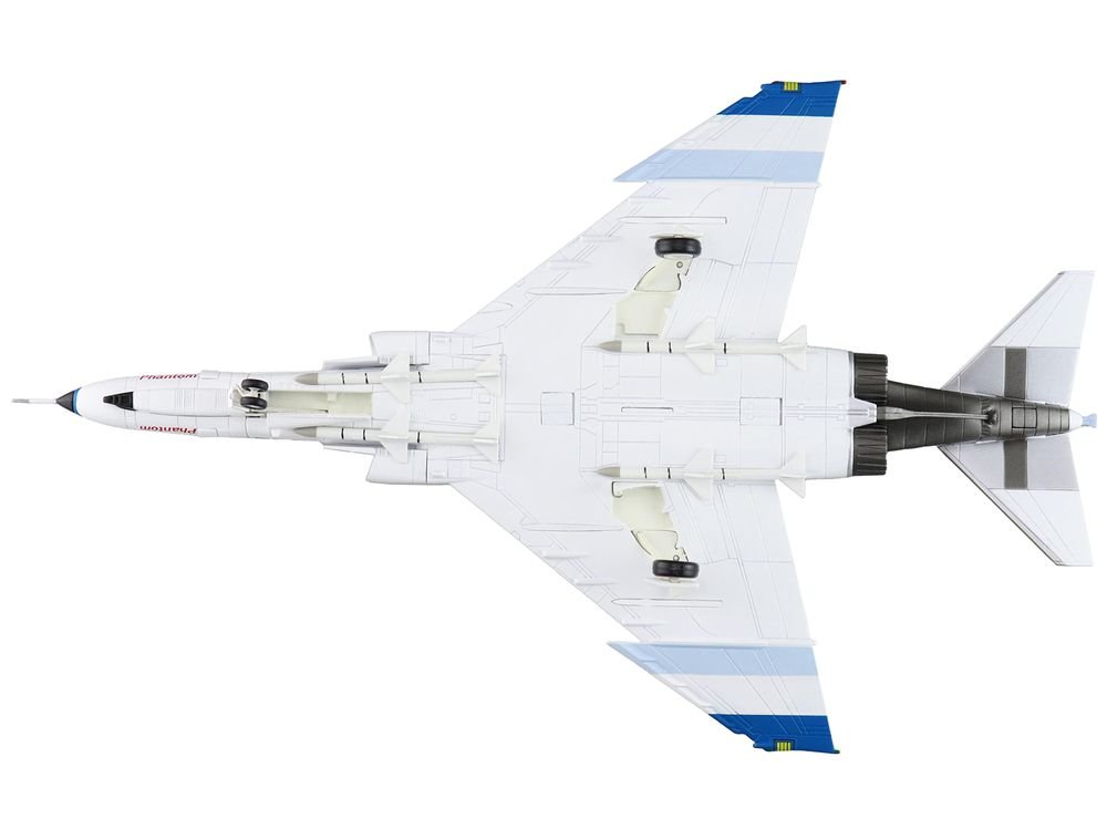 McDonnell Douglas F-4E Phantom II Fighter-Bomber Aircraft "70290 5000th Phantom St Louis" (1978) United States Air Force "Air Power Series" 1/72 Diecast Model by Hobby Master view 4
