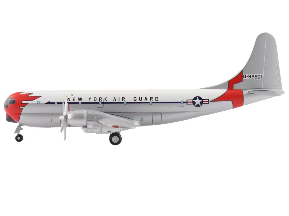 Boeing 377 C-97A Stratofreighter Transport Aircraft "49-2601 New York Air National Guard" United States Air Force "Airliner Series" 1/200 Diecast Model by Hobby Master view 2
