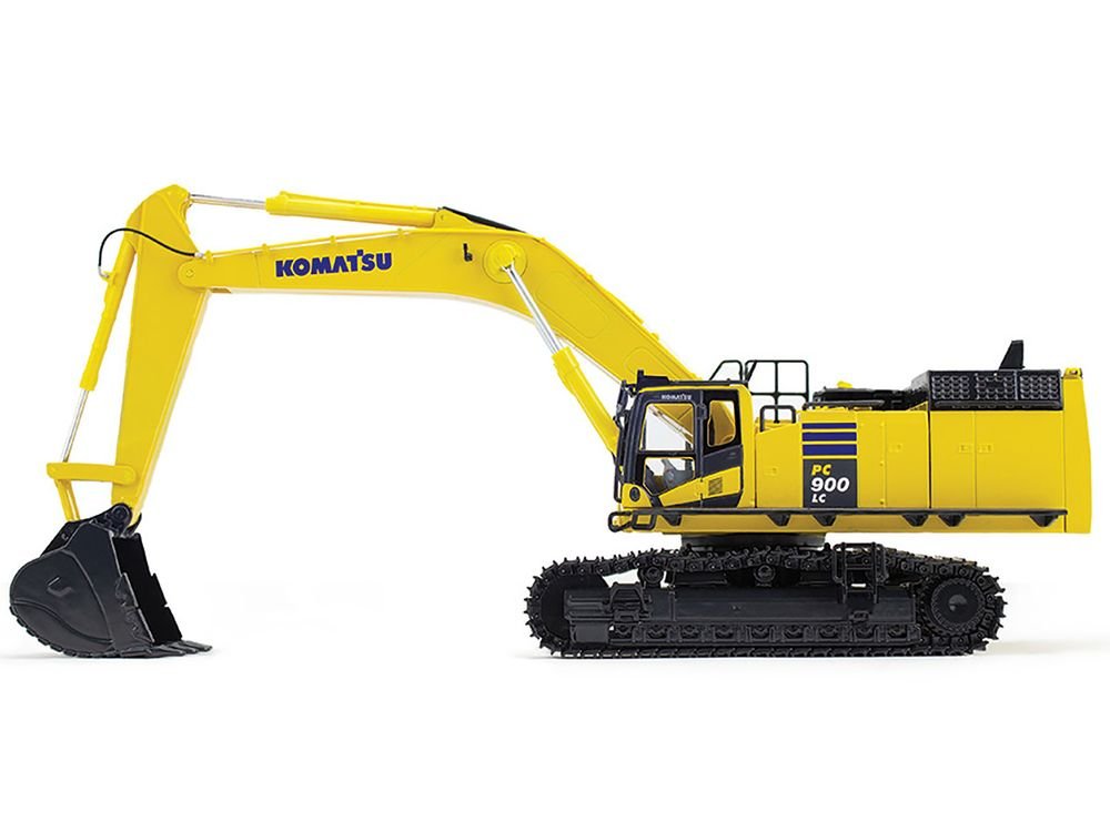 Komatsu PC900LC-11 Excavator Yellow 1/50 Diecast Model by First Gear view 2