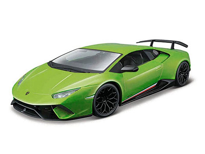 Lamborghini Huracan Performante Green "Speed Icons" Series 1/64 Diecast Model Car by Maisto view 2