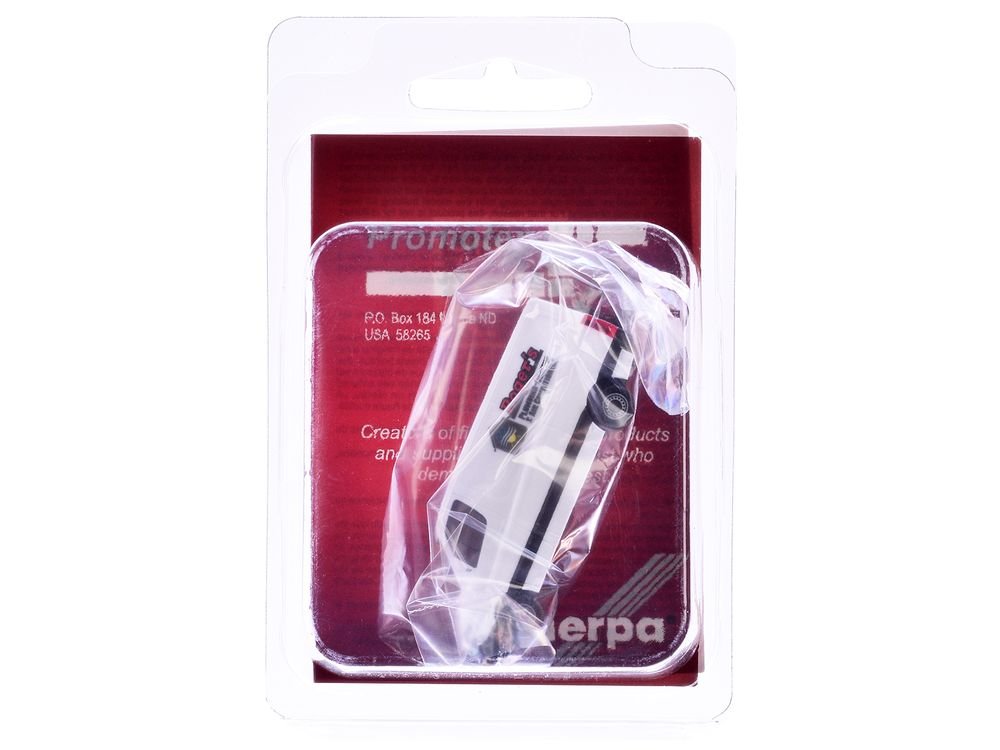 Mercedes-Benz Sprinter Van White "Roger's Plumbing-Heating & Air Conditioning" 1/87 (HO) Plastic Model Car by Promotex view 3