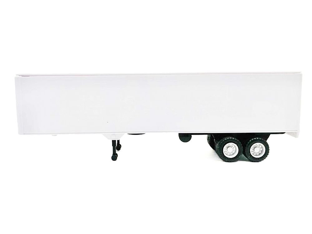 40ft Dry Van Trailer White 1/87 (HO) Plastic Model by Promotex view 2