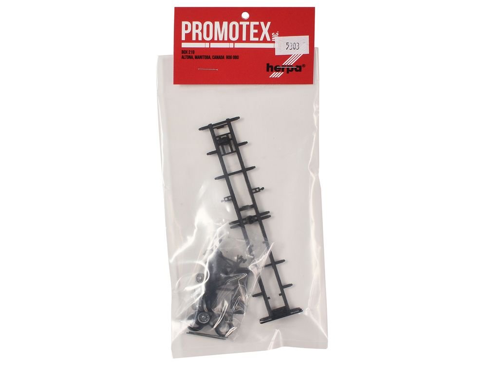 Container Chassis for 2-Axle 40ft Trailer 1/87 (HO) Plastic Model by Promotex view 3