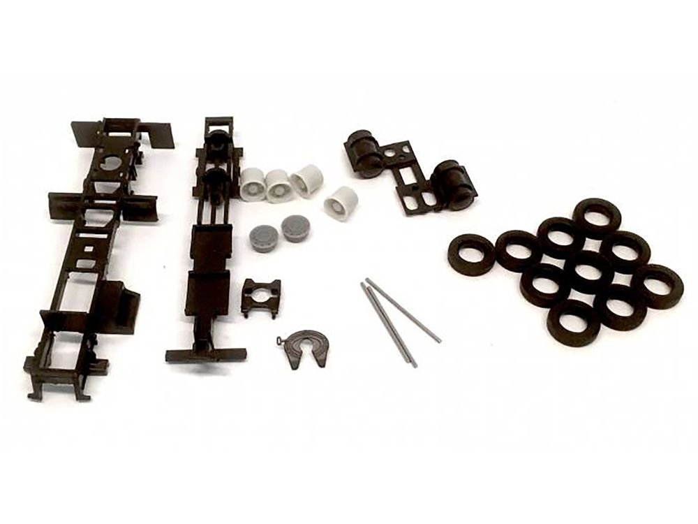 Long Chassis Kit for Kenworth Peterbilt and GMC Cabs 1/87 (HO) Plastic Model by Promotex view 2