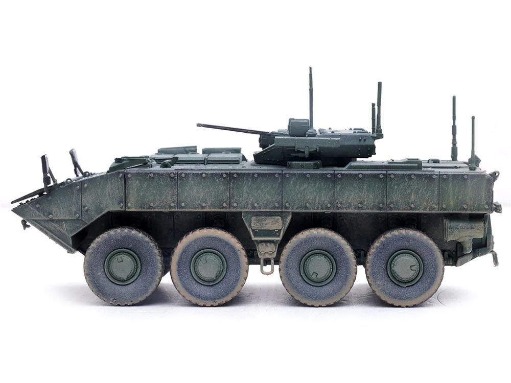 Bumerang (Object K-17) IFV (Infantry Fighting Vehicle) "Russian Army" Green Camouflage "Armor Premium" Series 1/72 Diecast Model by Panzerkampf view 2