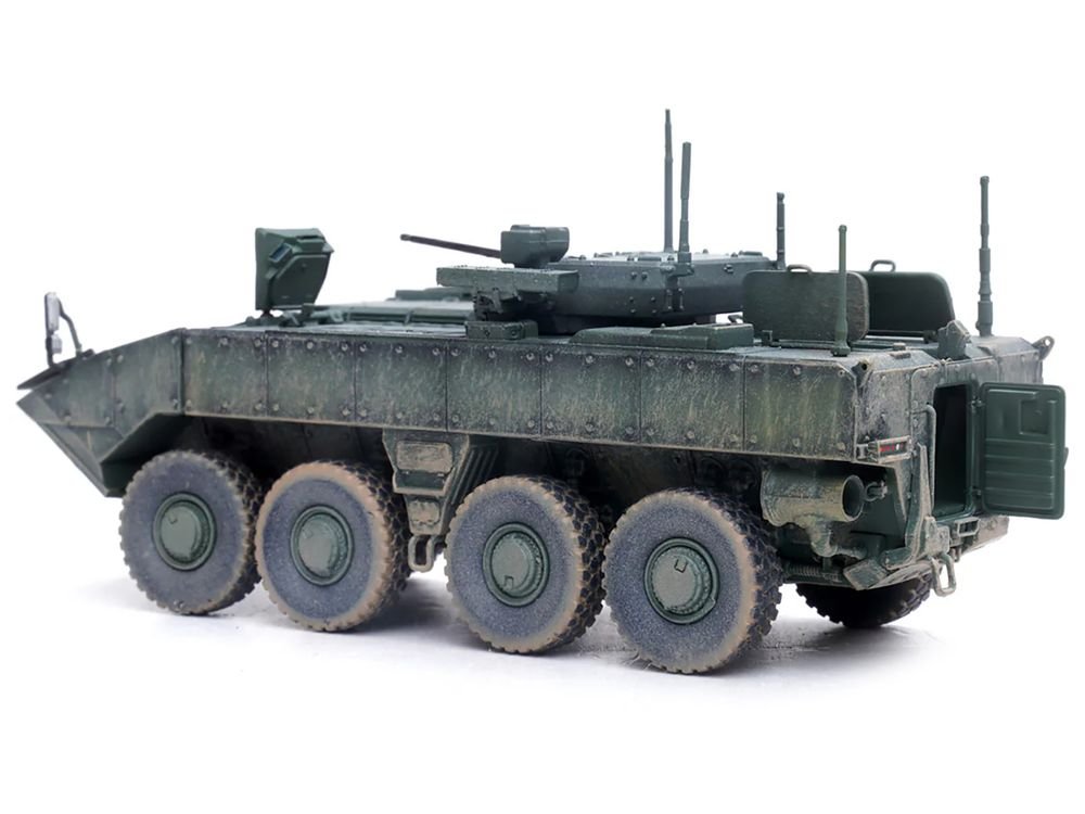 Bumerang (Object K-17) IFV (Infantry Fighting Vehicle) "Russian Army" Green Camouflage "Armor Premium" Series 1/72 Diecast Model by Panzerkampf view 3