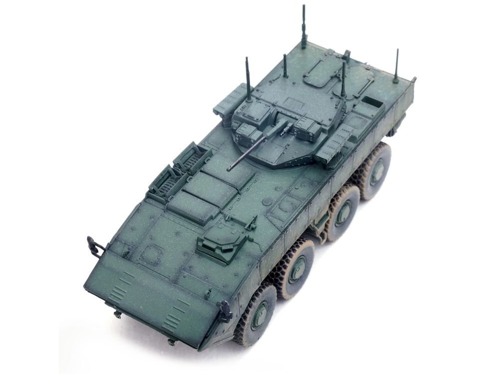 Bumerang (Object K-17) IFV (Infantry Fighting Vehicle) "Russian Army" Green Camouflage "Armor Premium" Series 1/72 Diecast Model by Panzerkampf view 4