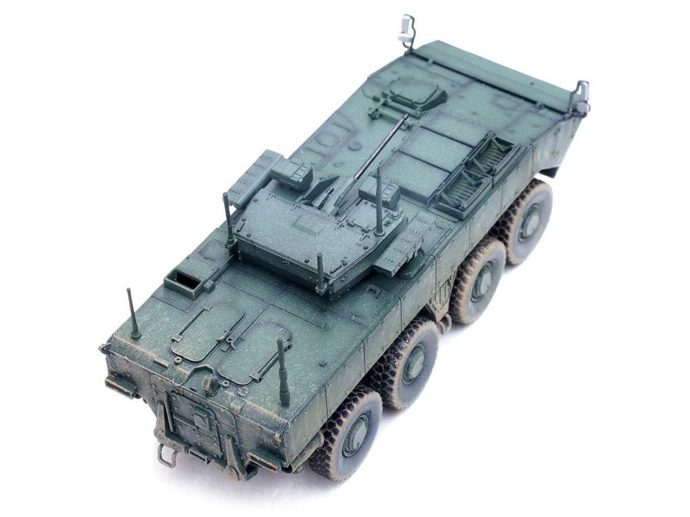 Bumerang (Object K-17) IFV (Infantry Fighting Vehicle) "Russian Army" Green Camouflage "Armor Premium" Series 1/72 Diecast Model by Panzerkampf view 5