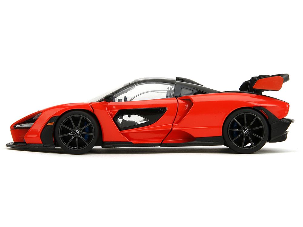 McLaren Senna Red and Black "Fast X" (2023) Movie "Fast & Furious" Series 1/24 Diecast Model Car by Jada view 3