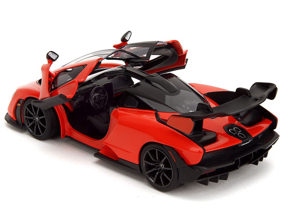 McLaren Senna Red and Black "Fast X" (2023) Movie "Fast & Furious" Series 1/24 Diecast Model Car by Jada view 4