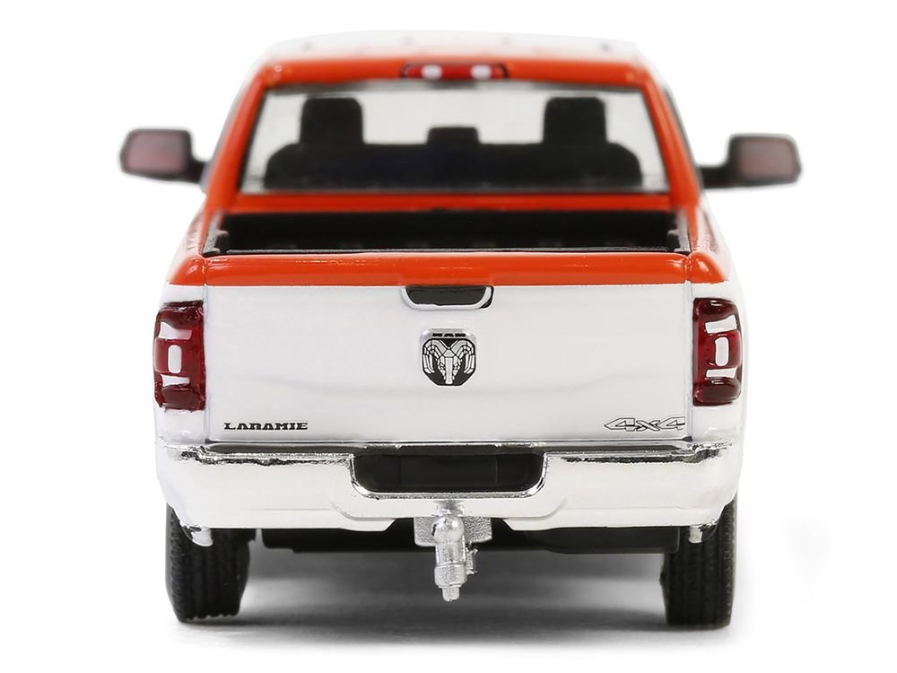2023 Ram 2500 Pickup Truck "Texaco" Orange and White "Texaco Special Edition" Series 1 1/64 Diecast Model Car by Greenlight view 5