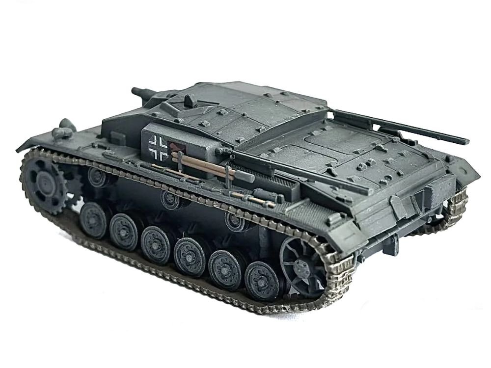 Germany StuG. III Ausf.E Tank "StuG.Abt. 191 Klin Russia" (1941) German Army "NEO Dragon Armor" Series 1/72 Plastic Model by Dragon Models view 2