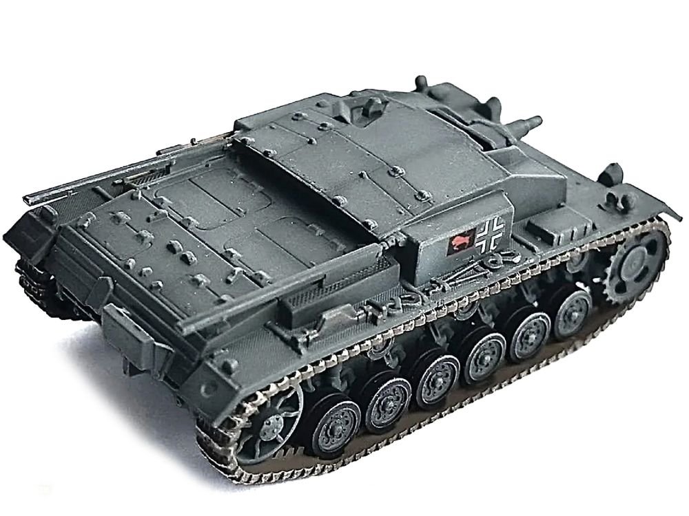 Germany StuG. III Ausf.E Tank "StuG.Abt. 191 Klin Russia" (1941) German Army "NEO Dragon Armor" Series 1/72 Plastic Model by Dragon Models view 3