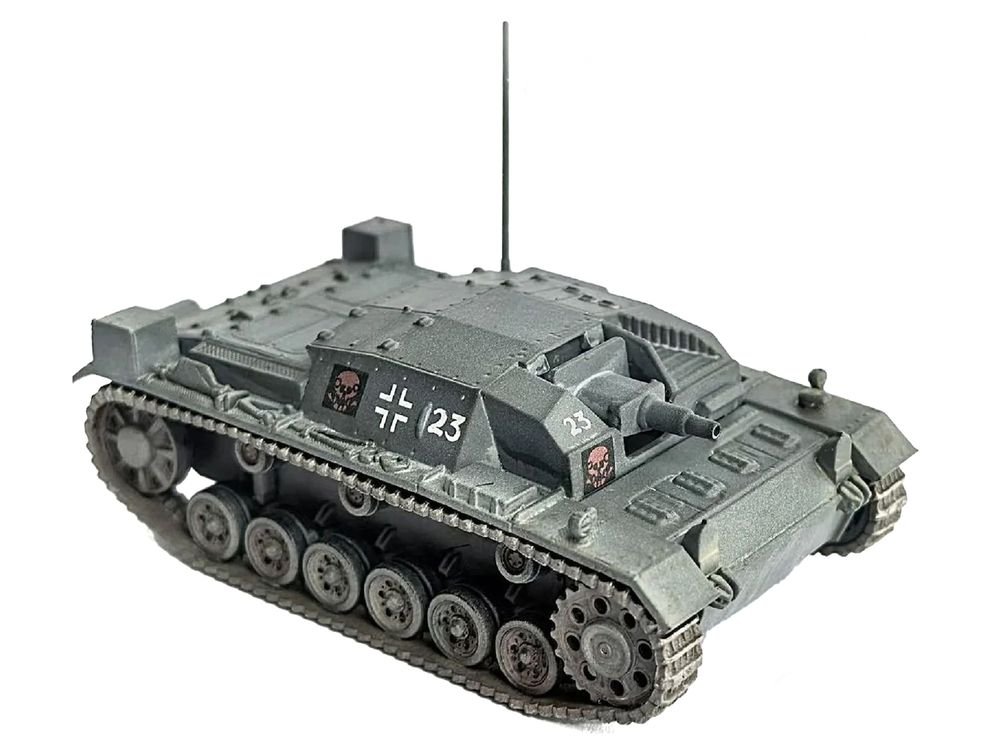 Germany StuG. III Ausf.B Tank "StuG.Abt. 192 Eastern Front" (1941) German Army "NEO Dragon Armor" Series 1/72 Plastic Model by Dragon Models view 2