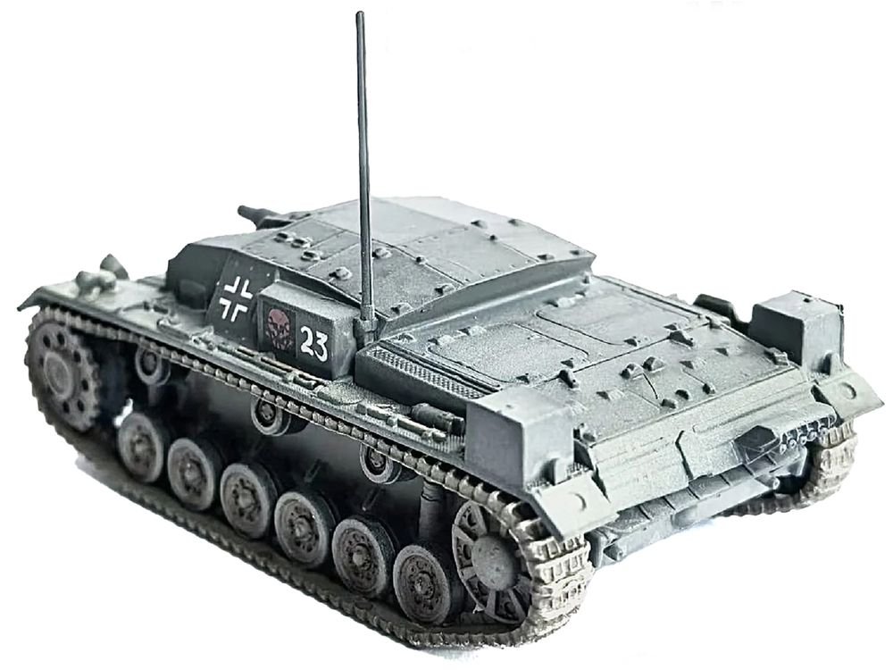 Germany StuG. III Ausf.B Tank "StuG.Abt. 192 Eastern Front" (1941) German Army "NEO Dragon Armor" Series 1/72 Plastic Model by Dragon Models view 3