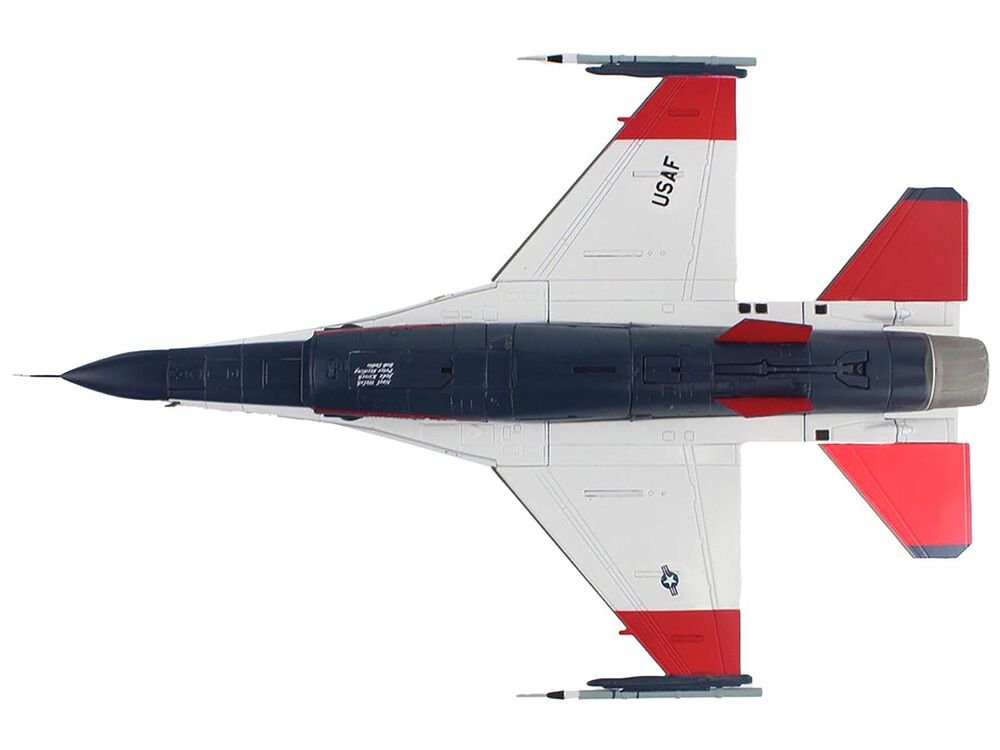 General Dynamics X-62A VISTA Aircraft "86-0048 USAF Test Pilot School Edwards Air Force Base" (2024) United States Air Force "Air Power Series" 1/72 Diecast Model by Hobby Master view 4