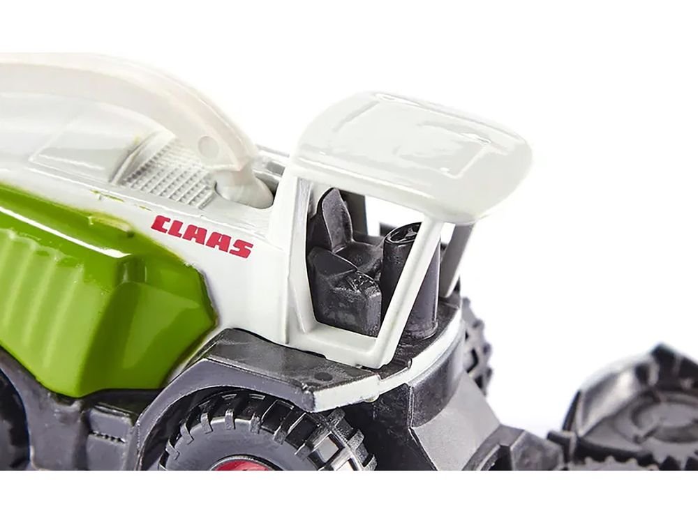 Claas 960 Jaguar Forage Harvester Green and Gray Diecast Model by Siku view 2