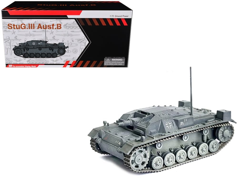Germany StuG. III Ausf.B Tank "StuG.Abt. 226 Eastern Front" (1941) German Army "NEO Dragon Armor" Series 1/72 Plastic Model by Dragon Models