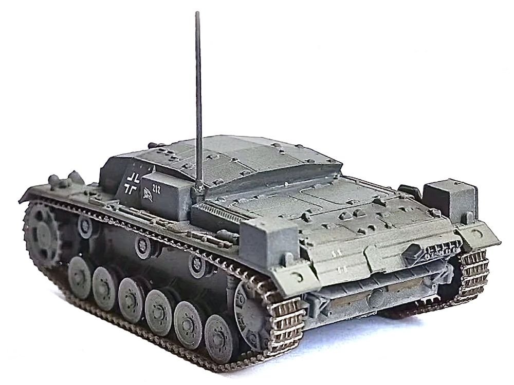 Germany StuG. III Ausf.B Tank "StuG.Abt. 226 Eastern Front" (1941) German Army "NEO Dragon Armor" Series 1/72 Plastic Model by Dragon Models view 3