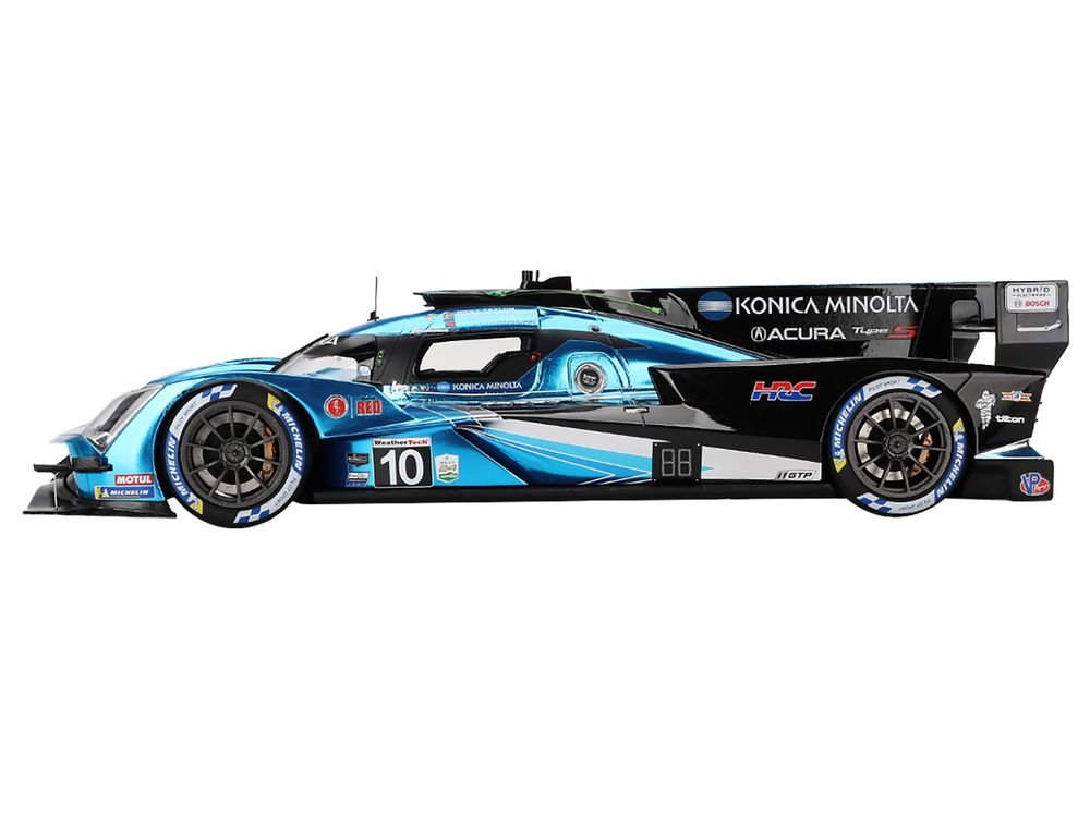 Acura ARX-06 GTP #10 Filipe Albuquerque - Marcus Ericsson - Brendon Hartley - Ricky Taylor "Wayne Taylor Racing with Andretti" IMSA "24 Hours of Daytona" (2024) 1/18 Model Car by Top Speed view 2