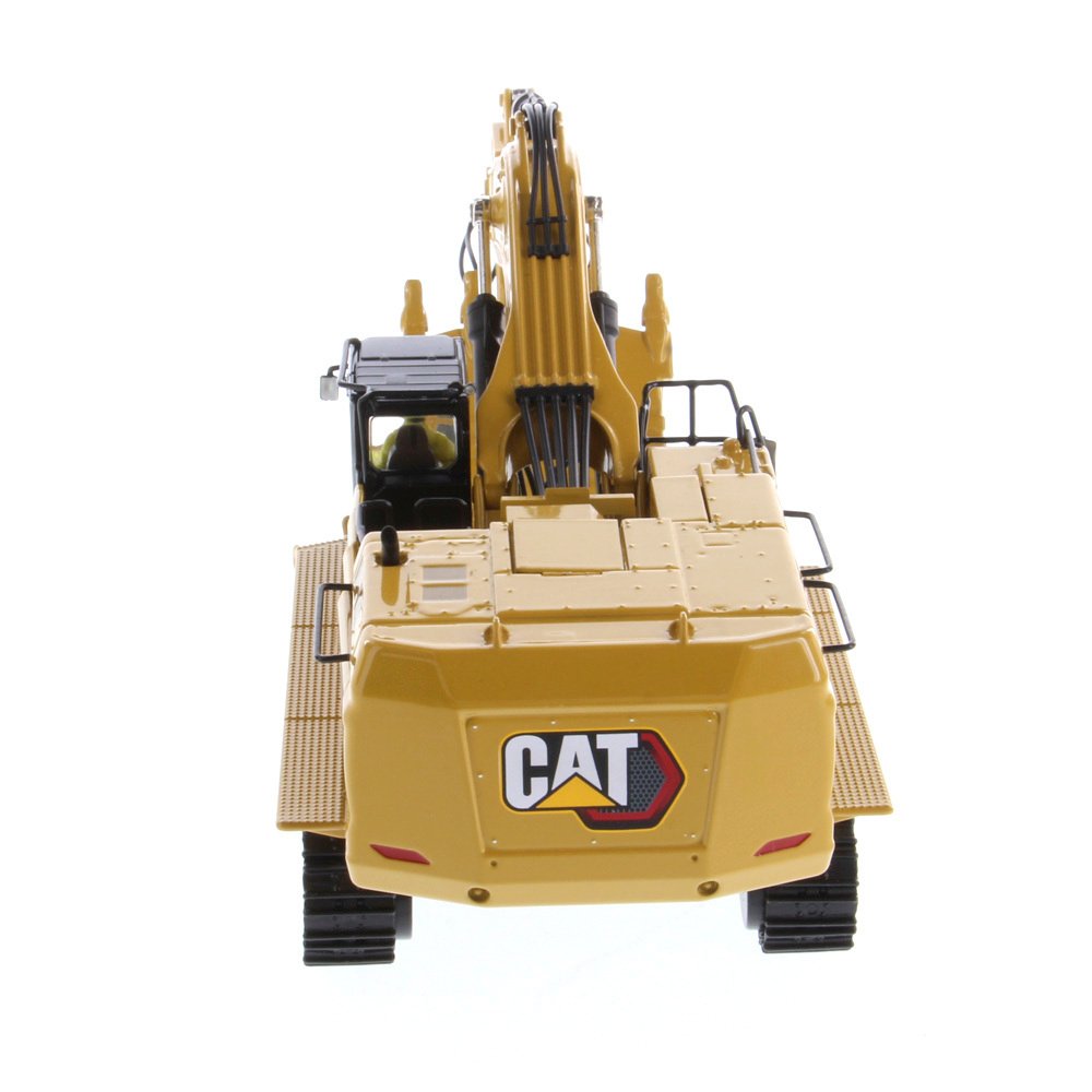 CAT Caterpillar 395 Next Generation Hydraulic Excavator "Mass Excavation Version" Yellow "High Line Series" 1/50 Diecast Model by Diecast Masters view 5