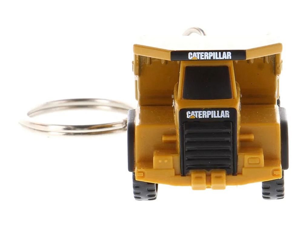 CAT Caterpillar 770 Off-Highway Truck Keychain Yellow Diecast Model by Diecast Masters view 4