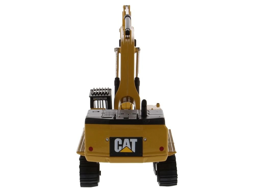 CAT Caterpillar 385C L Hydraulic Excavator Yellow "Play & Collect!" Series 1/64 Diecast Model by Diecast Masters view 4
