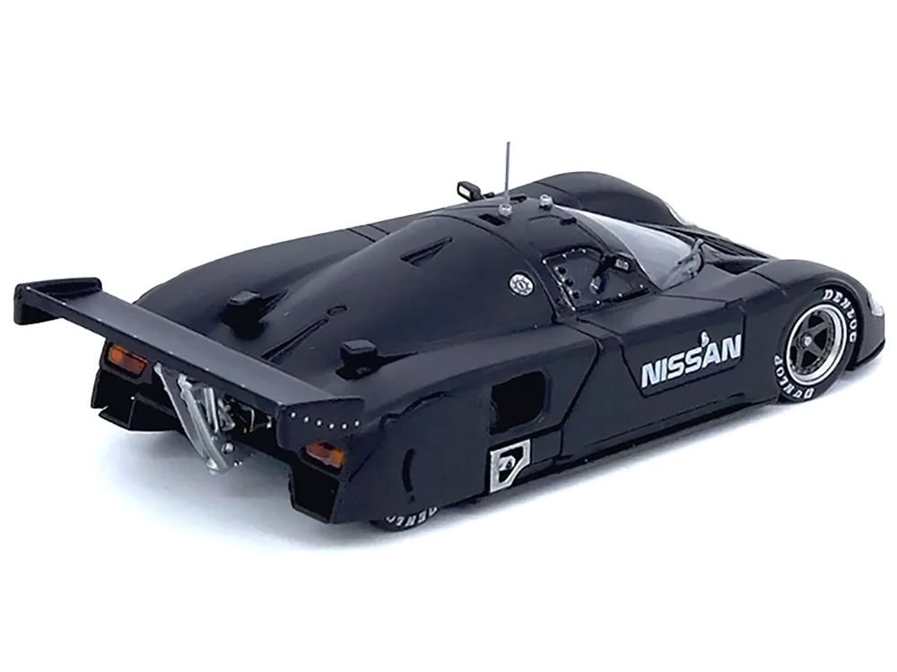 Nissan R89C Matt Black "Le Mans Shakedown Test at Paul Ricard 1988" 1/64 Diecast Model Car by Inno Models view 3