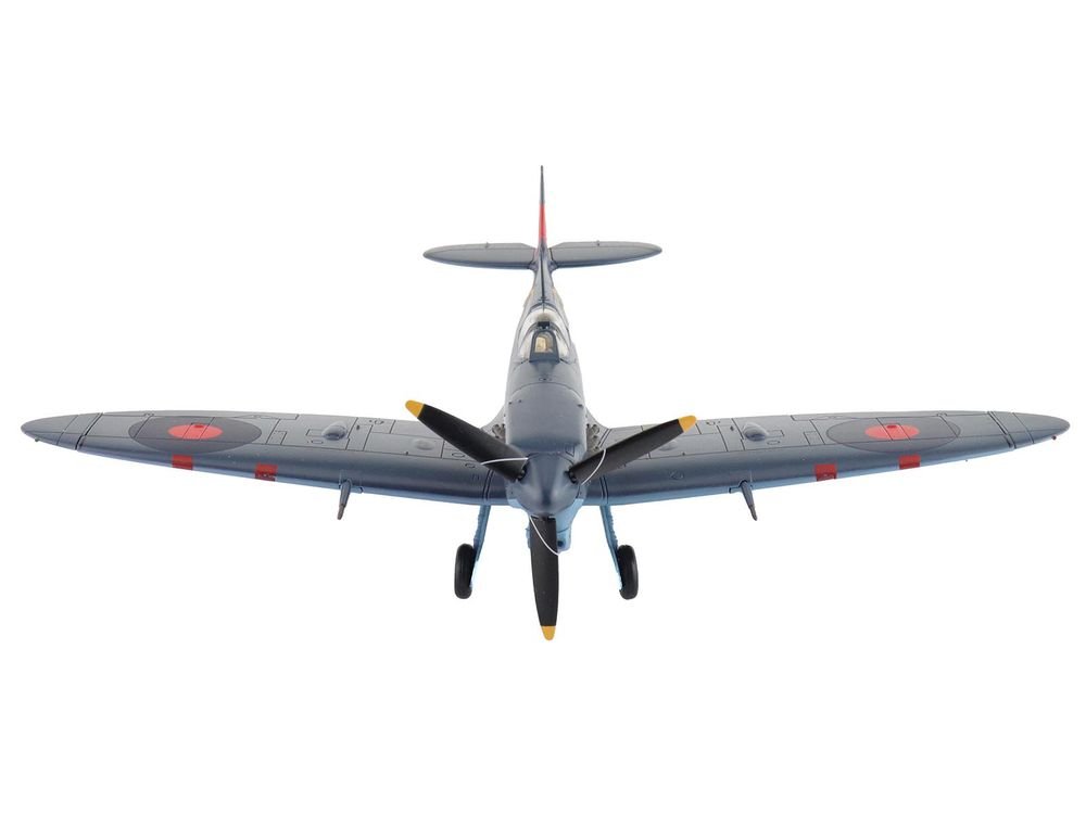 Supermarine Spitfire Mk.Vb Trop Fighter Aircraft "EP706 George Beurling No. 249 Squadron Malta" (1942) British Royal Air Force "Air Power Series" 1/48 Diecast Model by Hobby Master view 3